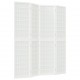 Sonata H Параван за стая, 4 панела, в японски стил, 160x170 cм, бял