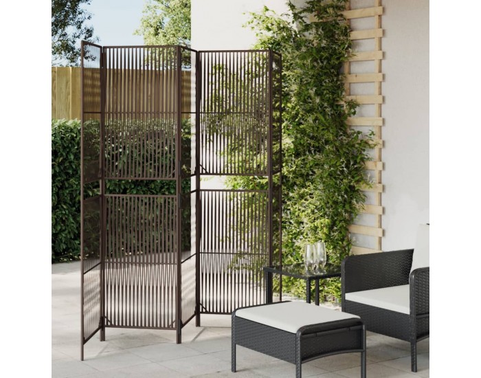 Sonata H Параван за стая, 5 панела, бежов, полиратан