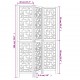 Sonata H Разделител за стая, 3 панела, кафяв, дърво пауловния масив Sonata H Разделител за стая, 3 панела, кафяв, дърво пауловния масив