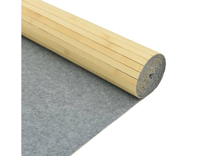 Sonata H Преграда за стая, светъл натурален, 165x800 см, бамбук