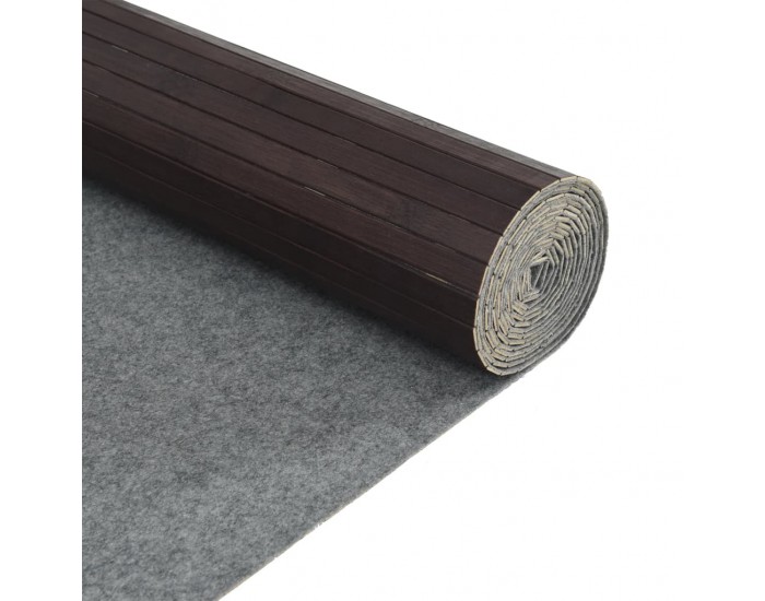 Sonata H Преграда за стая, тъмнокафяв, 165x800 см, бамбук