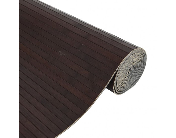 Sonata H Преграда за стая, тъмнокафяв, 165x800 см, бамбук