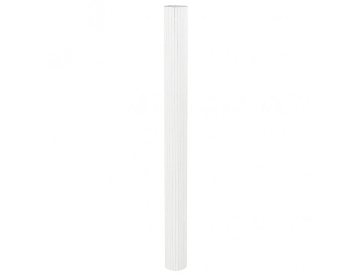 Sonata H Преграда за стая, бял, 165x400 см, бамбук