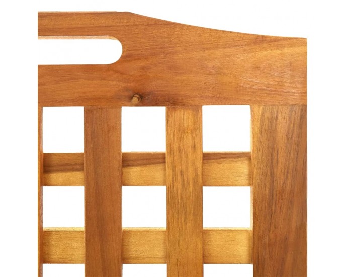 Sonata H Параван за стая, 3 панела, 121,5x2x180 cм, акациево дърво масив