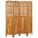 Sonata H Параван за стая, 4 панела, 162x2x180 cм, акациево дърво масив