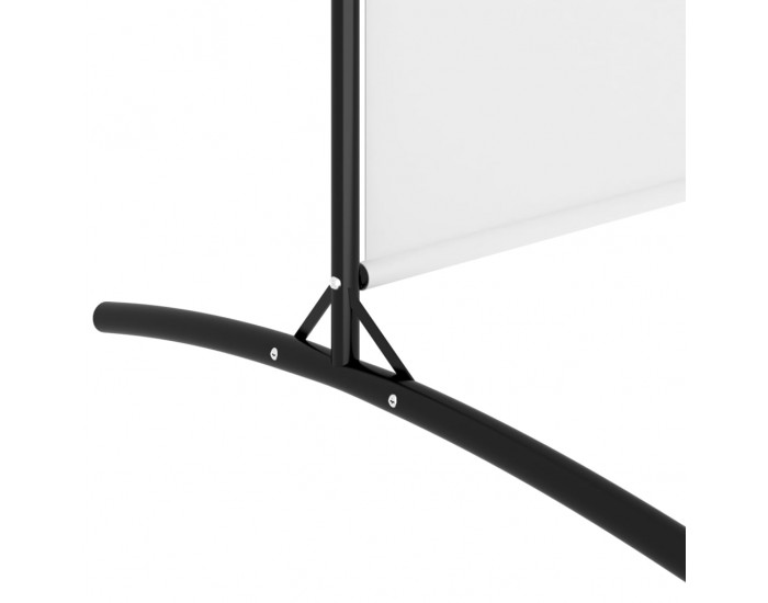 Sonata H Параван за стая, бял, 4 панела, 346x180 см, плат