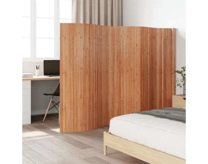 Sonata H Преграда за стая, натурален, 165x400 см, бамбук