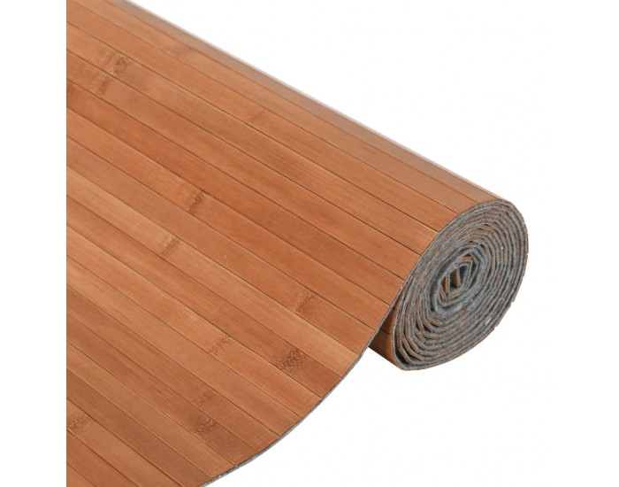 Sonata H Преграда за стая, кафяв, 165x600 см, бамбук