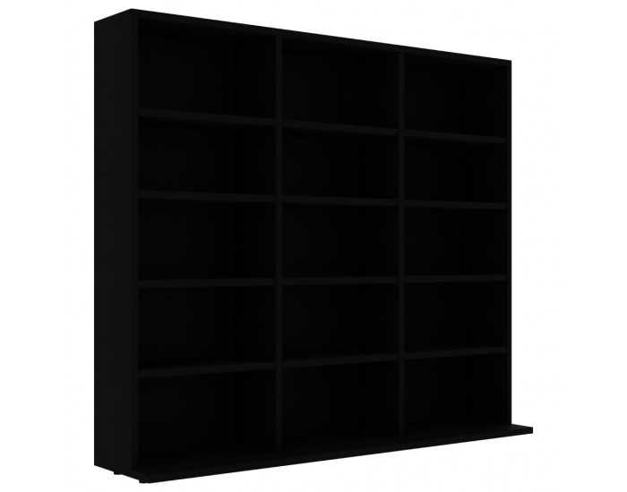 Sonata H CD шкаф, черен, 102x23x89,5 см, ПДЧ Sonata H CD шкаф, черен, 102x23x89,5 см, ПДЧ