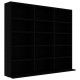 Sonata H CD шкаф, черен, 102x23x89,5 см, ПДЧ Sonata H CD шкаф, черен, 102x23x89,5 см, ПДЧ