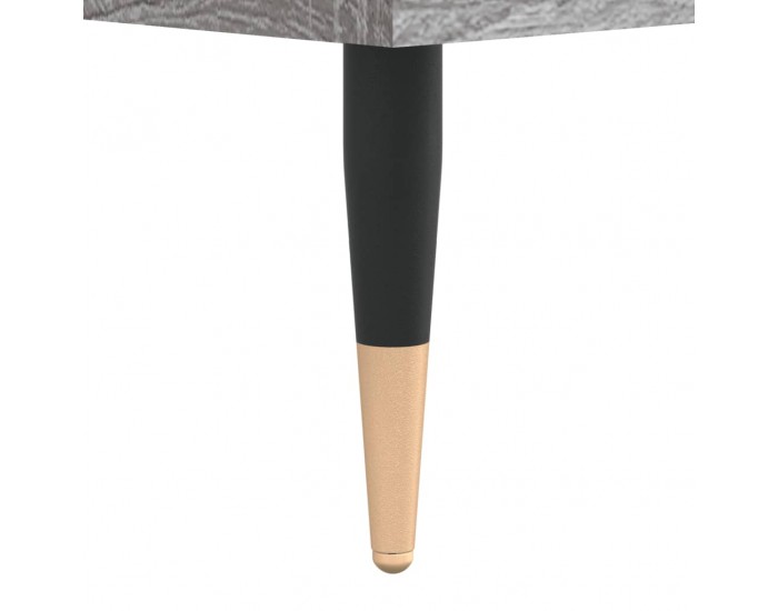 Sonata H Шкаф за винилови плочи сив сонома 74,5x38x48 см инженерно дърво