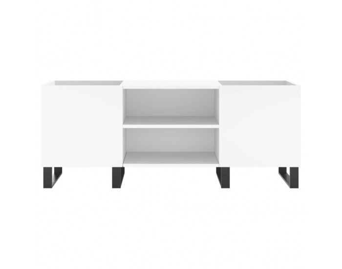 Sonata H Шкаф за грамофонни плочи бял 121x38x48 см инженерно дърво Sonata H Шкаф за грамофонни плочи бял 121x38x48 см инженерно дърво