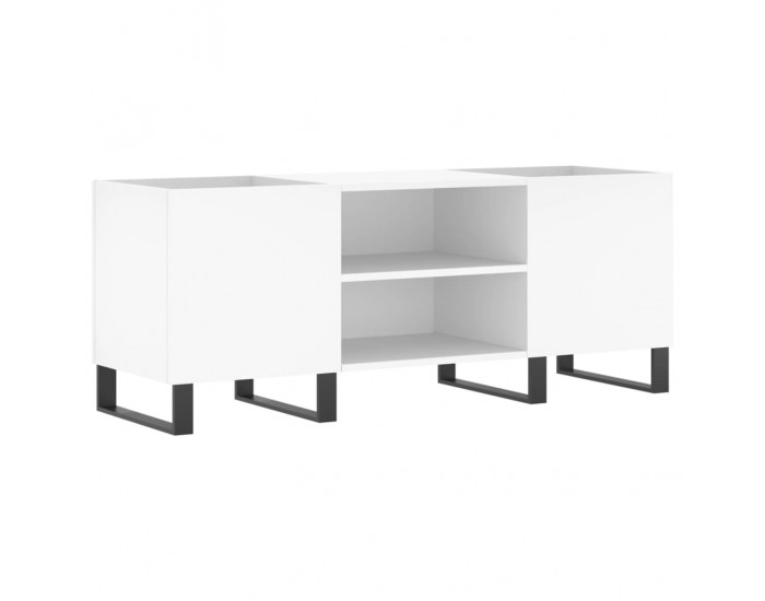 Sonata H Шкаф за грамофонни плочи бял 121x38x48 см инженерно дърво Sonata H Шкаф за грамофонни плочи бял 121x38x48 см инженерно дърво