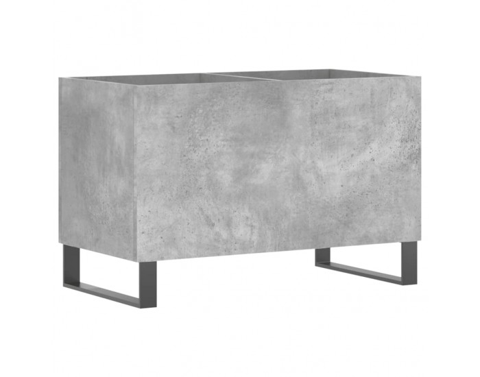 Sonata H Шкаф за грамофонни плочи сив 74,5x38x48 см инженерно дърво