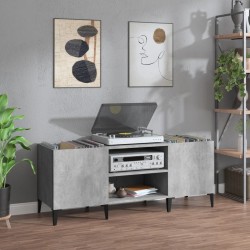 Sonata H Шкаф за грамофонни плочи сив 121x38x48 см инженерно дърво - ТВ шкафове