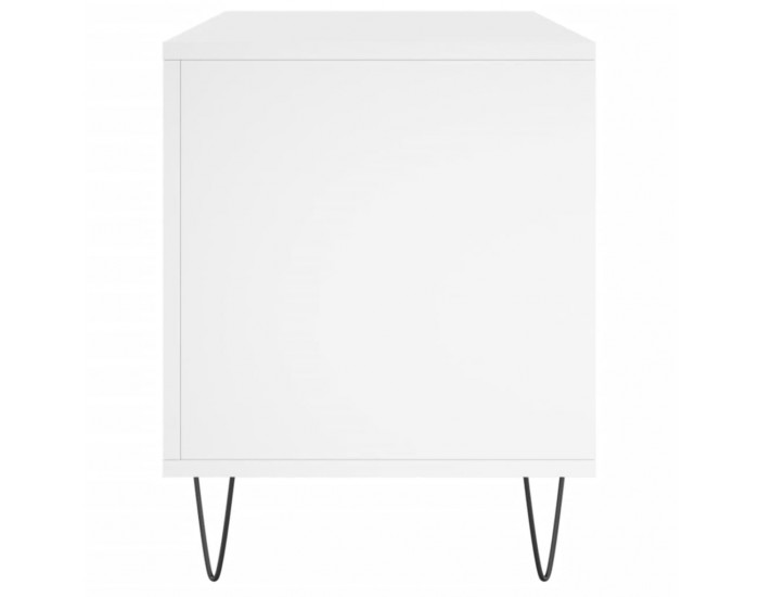 Sonata H Шкаф за грамофонни плочи бял 100x38x48 см инженерно дърво Sonata H Шкаф за грамофонни плочи бял 100x38x48 см инженерно дърво