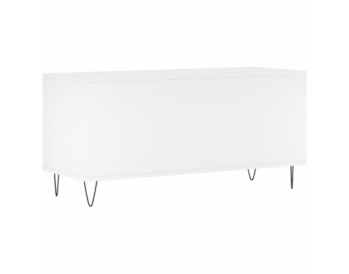 Sonata H Шкаф за грамофонни плочи бял 100x38x48 см инженерно дърво Sonata H Шкаф за грамофонни плочи бял 100x38x48 см инженерно дърво