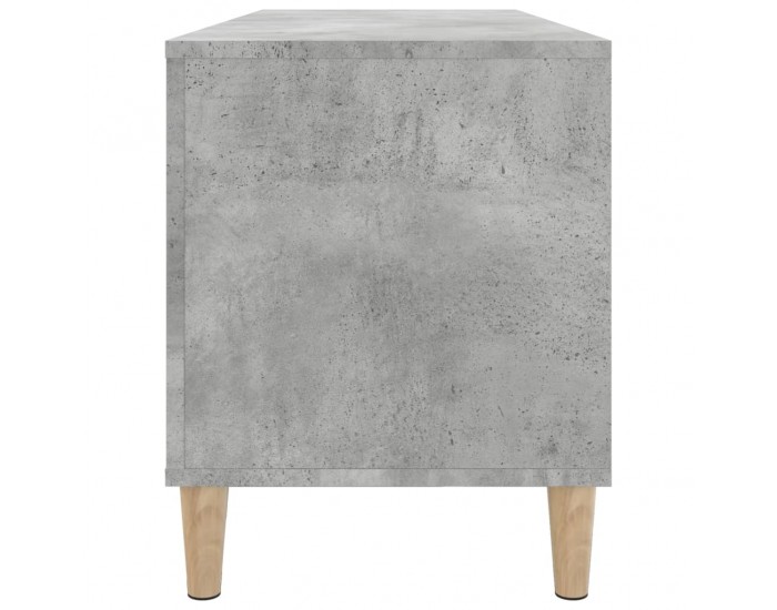 Sonata H Шкаф за винилови плочи бетонно сив 100x38x48 см инженерно дърво