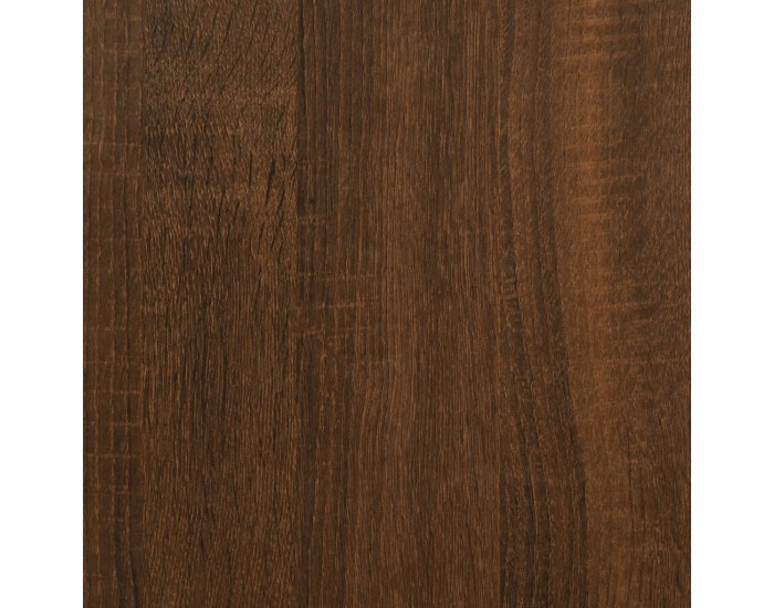 Sonata H Шкаф за винилови плочи кафяв дъб 100x38x48 см инженерно дърво