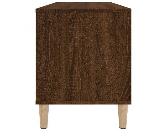 Sonata H Шкаф за винилови плочи кафяв дъб 100x38x48 см инженерно дърво