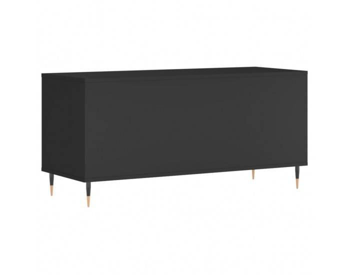 Sonata H Шкаф за грамофонни плочи черен 100x38x48 см инженерно дърво Sonata H Шкаф за грамофонни плочи черен 100x38x48 см инженерно дърво