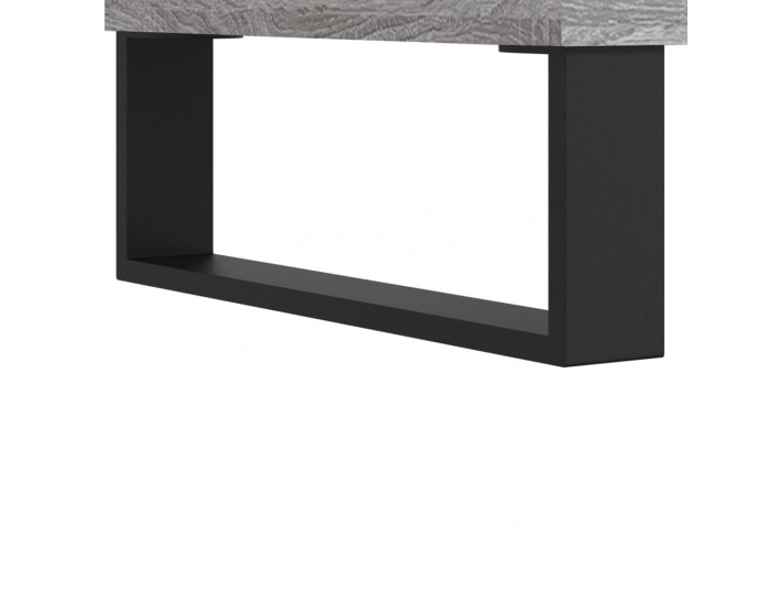 Sonata H Шкаф за винилови плочи сив сонома 100x38x48 см инженерно дърво Sonata H Шкаф за винилови плочи сив сонома 100x38x48 см инженерно дърво