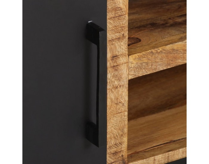 Sonata H ТВ шкаф с вратички, 105x35x36 см, масивно мангово дърво