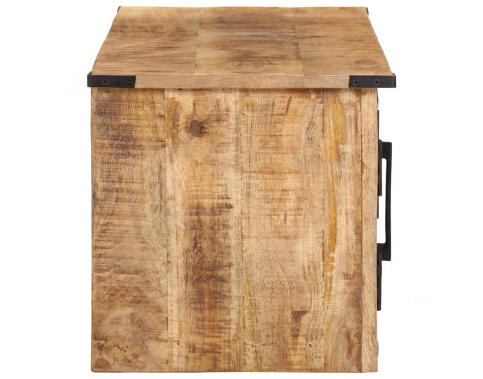 Sonata H ТВ шкаф с вратички, 105x35x36 см, масивно мангово дърво