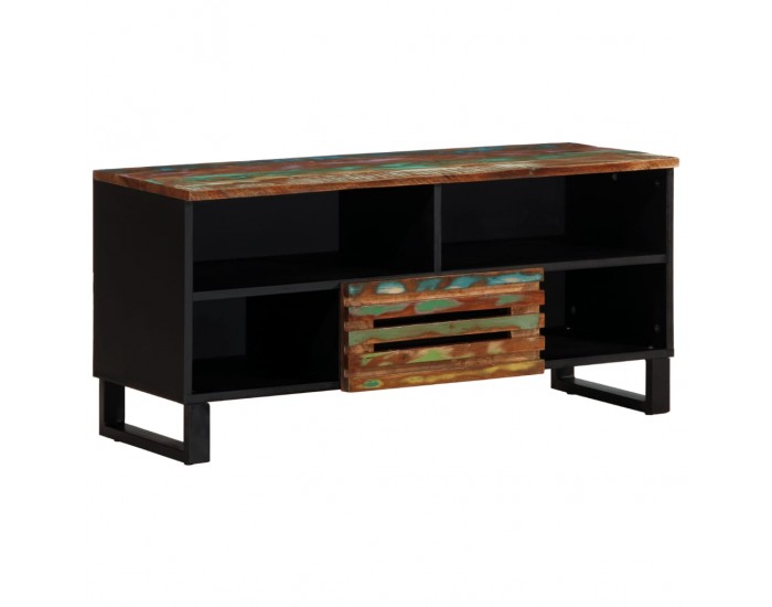 Sonata H ТВ шкаф, 100x34x46 см, масивно акациево дърво