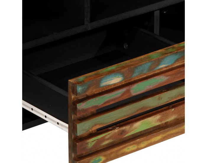 Sonata H ТВ шкаф, 100x34x46 см, масивно акациево дърво