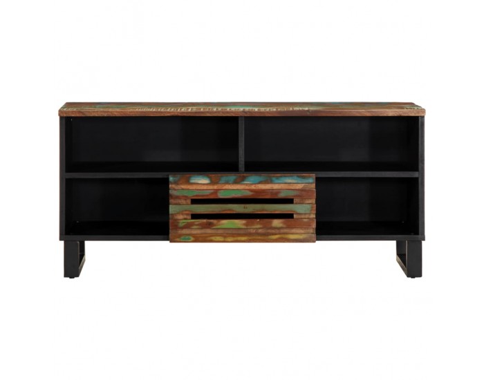 Sonata H ТВ шкаф, 100x34x46 см, масивно акациево дърво