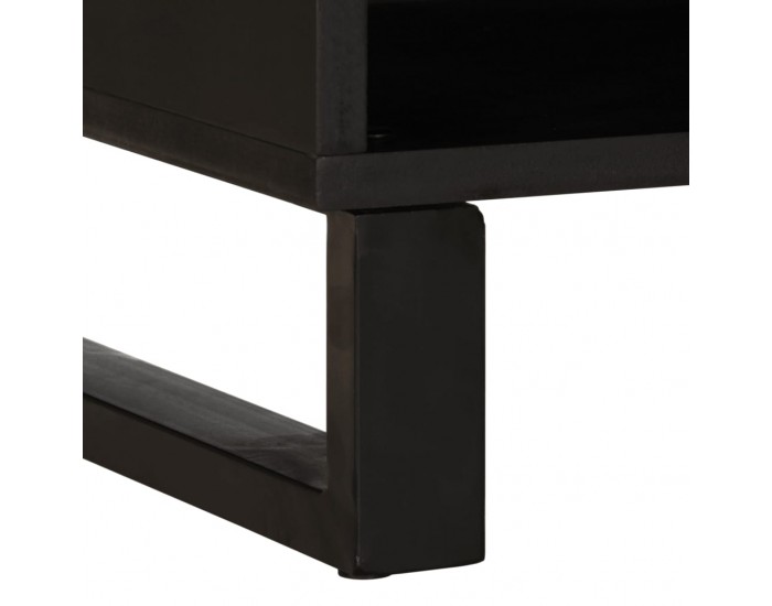 Sonata H ТВ шкаф, 100x34x46 см, масивно акациево дърво