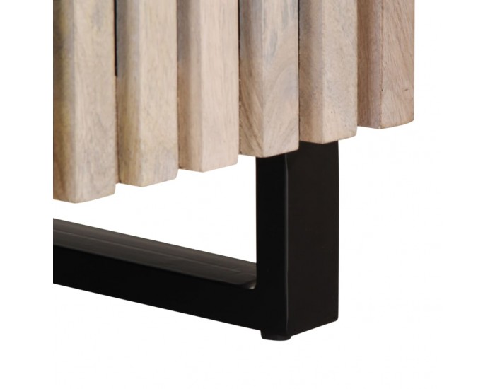 Sonata H ТВ шкаф, 100x34x46 см, мангово дърво масив