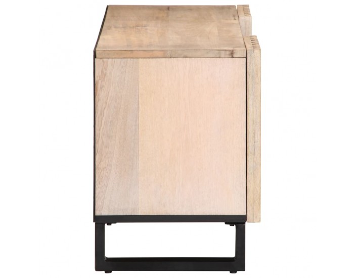 Sonata H ТВ шкаф, 100x34x46 см, мангово дърво масив