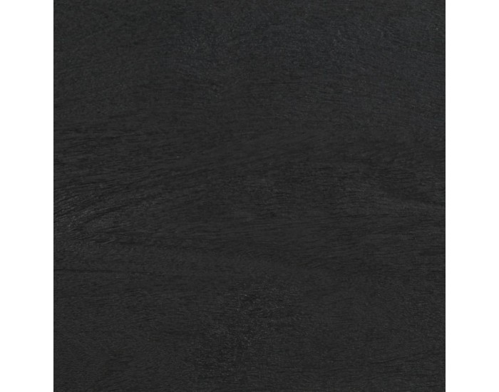 Sonata H ТВ шкаф, черен, 80x33x46 см, инженерно дърво