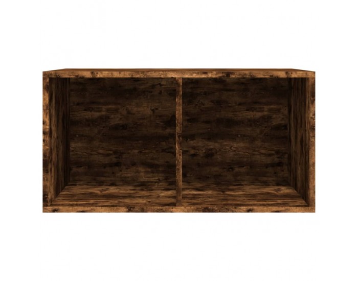 Sonata H Шкаф за винилови плочи опушен дъб 71x34x36 см инженерно дърво