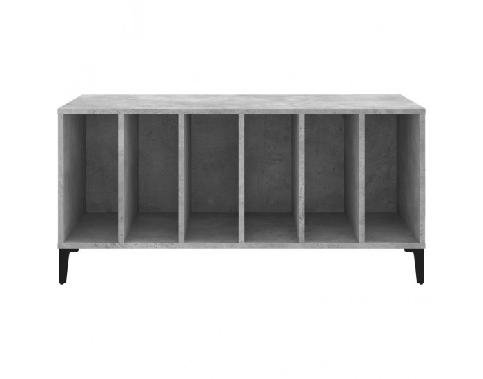 Sonata H Шкаф за винилови плочи бетонно сив 100x38x48 см инженерно дърво