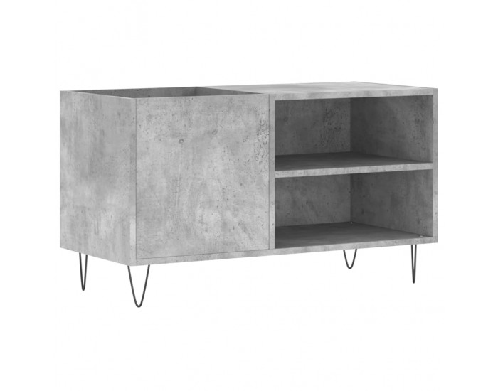 Sonata H Шкаф за винилови плочи бетонно сив 85x38x48 см инженерно дърво