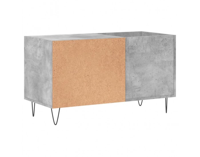 Sonata H Шкаф за винилови плочи бетонно сив 85x38x48 см инженерно дърво