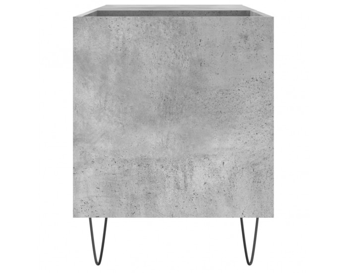 Sonata H Шкаф за винилови плочи бетонно сив 85x38x48 см инженерно дърво