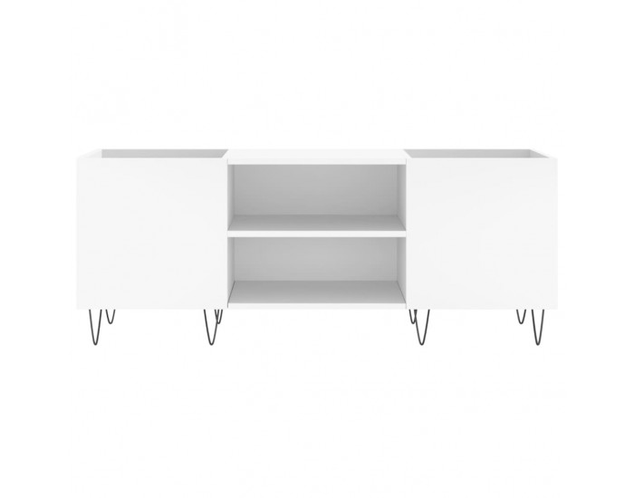 Sonata H Шкаф за грамофонни плочи бял 121x38x48 см инженерно дърво Sonata H Шкаф за грамофонни плочи бял 121x38x48 см инженерно дърво