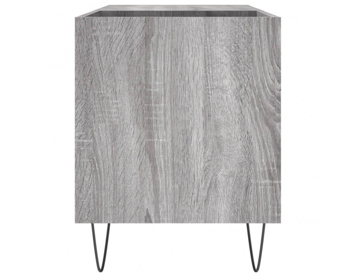 Sonata H Шкаф за винилови плочи сив сонома 85x38x48 см инженерно дърво