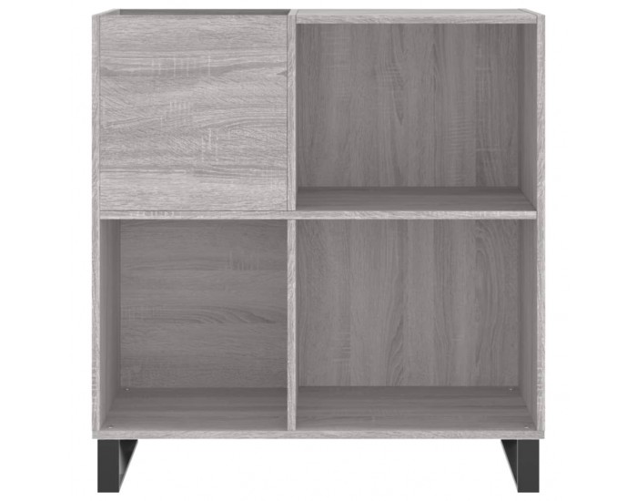 Sonata H Шкаф за винилови плочи сив сонома 84,5x38x89 см инженерно дърво
