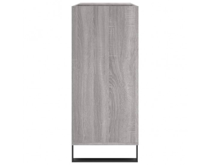 Sonata H Шкаф за винилови плочи сив сонома 84,5x38x89 см инженерно дърво