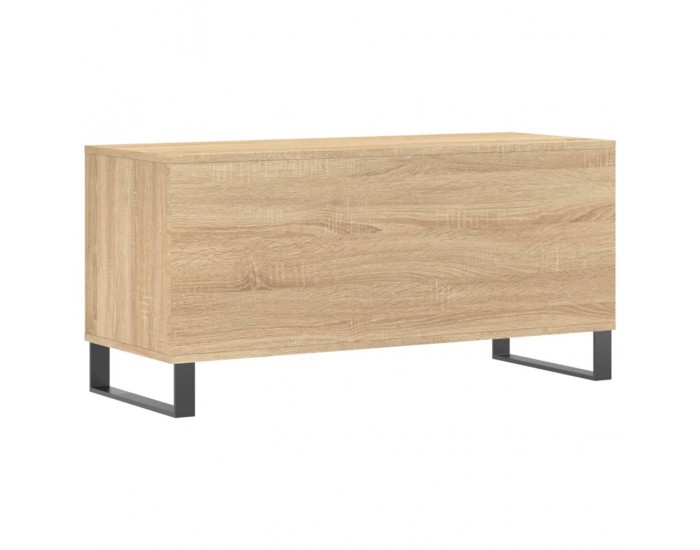 Sonata H Шкаф за винилови плочи сонома дъб 100x38x48 см инженерно дърво