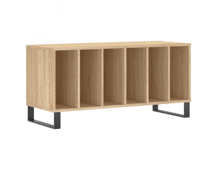 Sonata H Шкаф за винилови плочи сонома дъб 100x38x48 см инженерно дърво