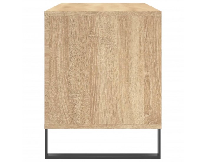 Sonata H Шкаф за винилови плочи сонома дъб 100x38x48 см инженерно дърво