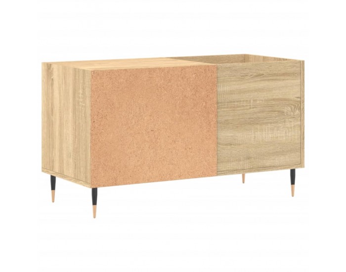 Sonata H Шкаф за винилови плочи сонома дъб 85x38x48 см инженерно дърво