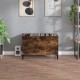 Sonata H Шкаф за винилови плочи опушен дъб 74,5x38x48 см инженерно дърво