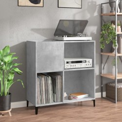Sonata H Шкаф за грамофонни плочи сив 84,5x38x89 см инженерно дърво - ТВ шкафове